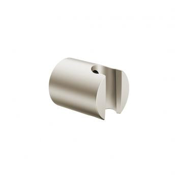 hand shower holder, brushed nickel
