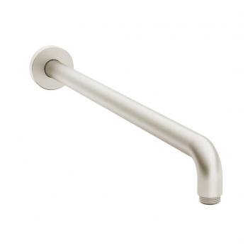 shower arm XL, 17 3/4",  brushed nickel