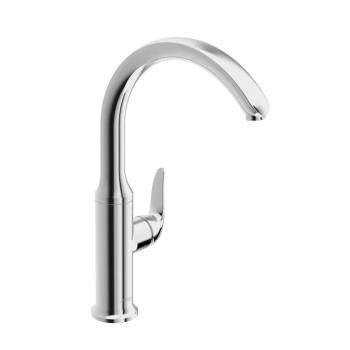Style XL single-lever kitchen faucet with swivel spout, chrome