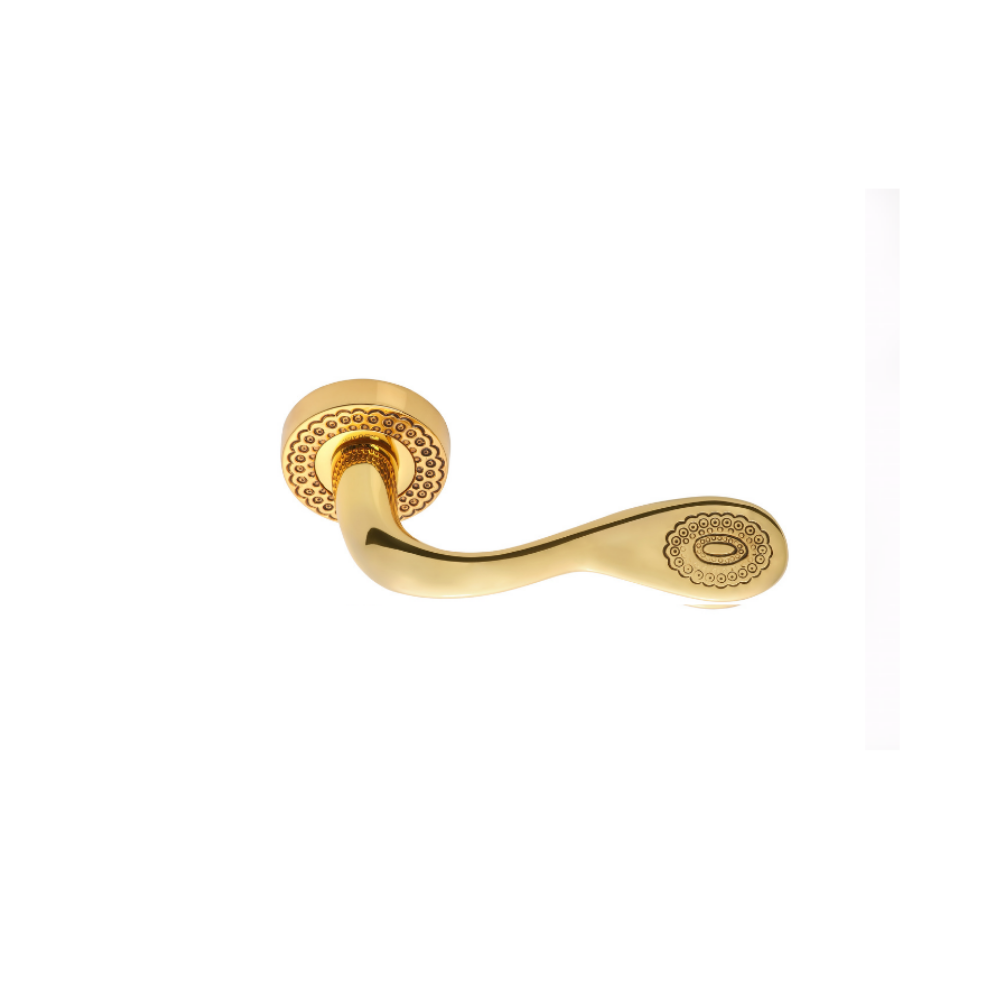 Vista D'oro colo Rosette Door Handle - Hentell