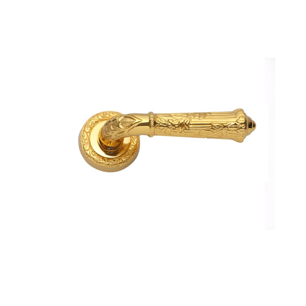 Vista D'oro Royal Rosette Door Handle - Hentell