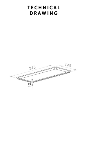 Vista D'oro Rolf Tray-Chrome Plated - Hentell